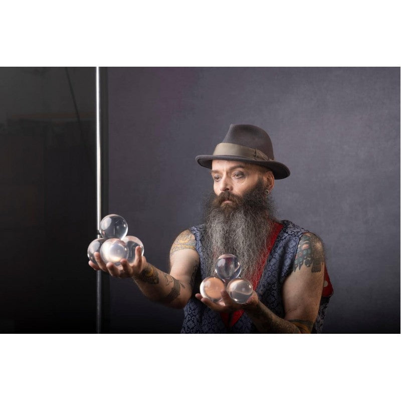 Manffrotto EzyFrame Vintage pozadina 2x2.3m Pewter / s okvirom