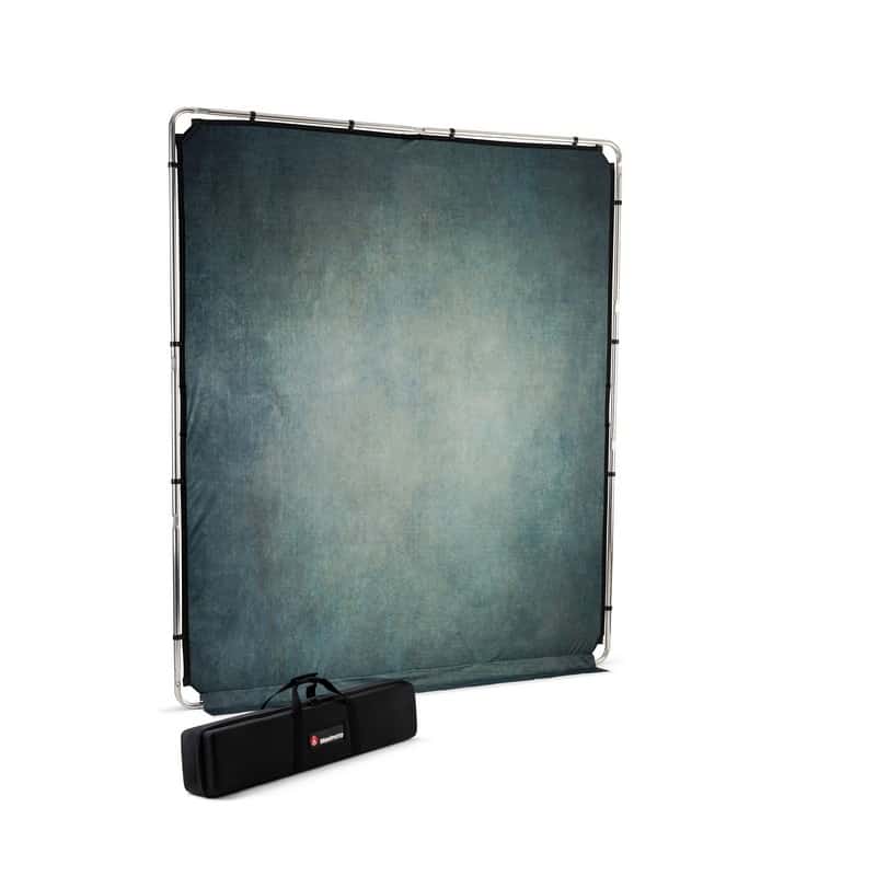 Manfrotto EzyFrame Vintage pozadina 2x2.3m Sage / s okvirom