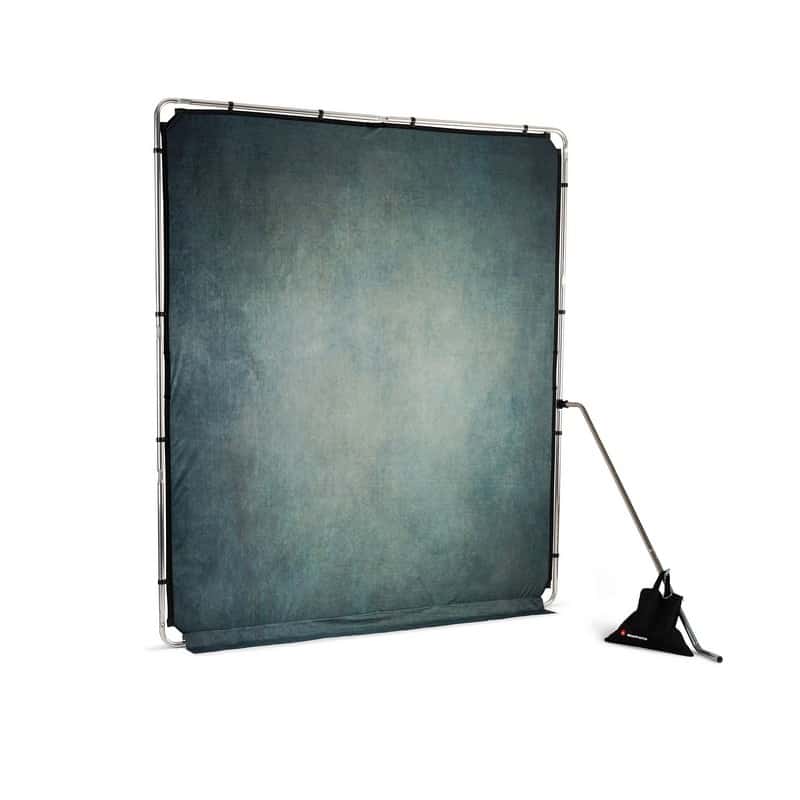 Manfrotto EzyFrame Vintage pozadina 2x2.3m Sage / s okvirom