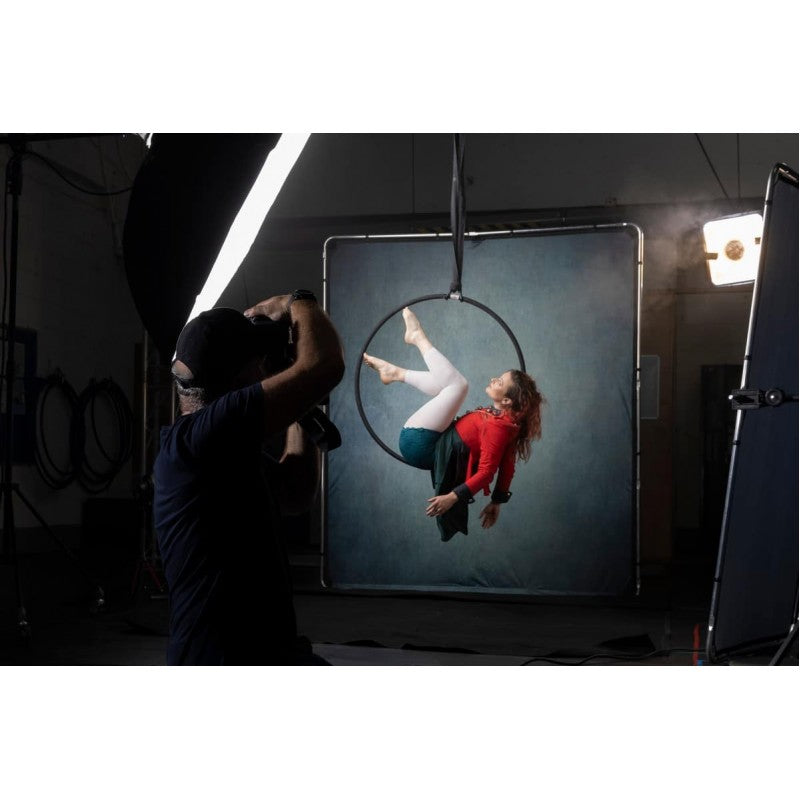 Manfrotto EzyFrame Vintage pozadina 2x2.3m Sage / s okvirom