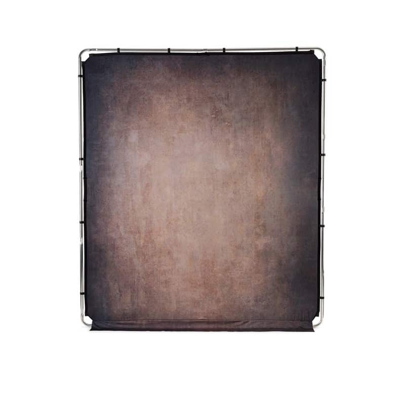 Manfrotto EzyFrame Vintage pozadina 2x2.3m Walnut / s okvirom