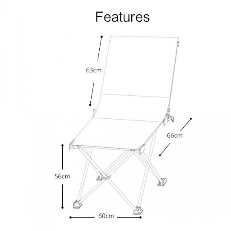 Godox Stol za fotografiranje FPT-60 (60x130) sklopivi