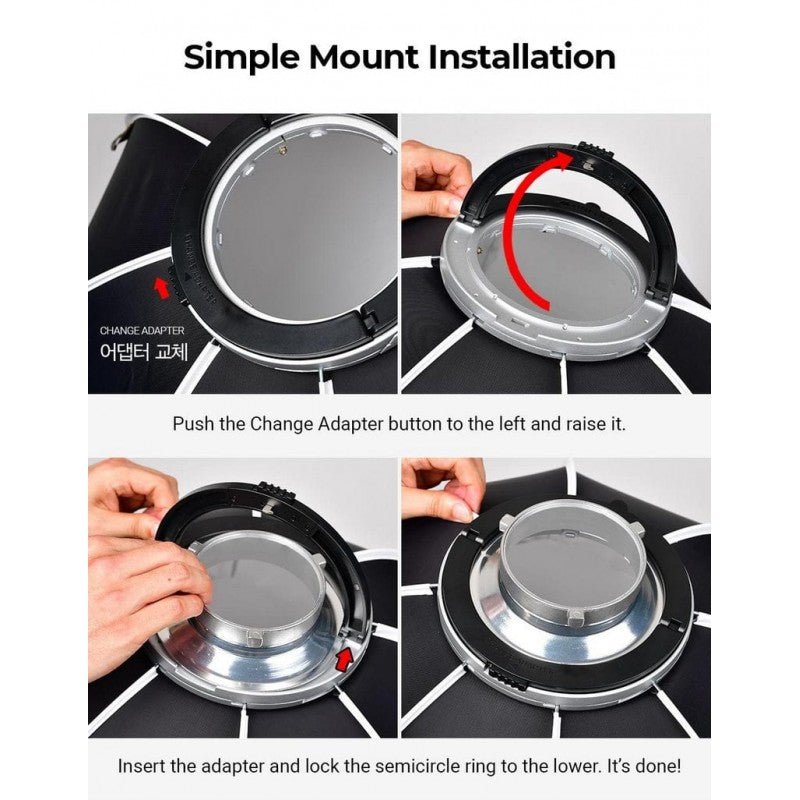 SMDV Speedbox-FLIP36 - 90cm sklopivi softbox