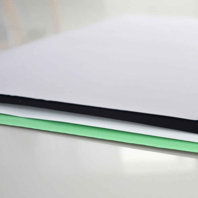 Orangemonkie  Ekstra pozadine za Foldio 2 i Foldio 2 PLUS (Bijela, Siva, Crna, Chromakey zelena)