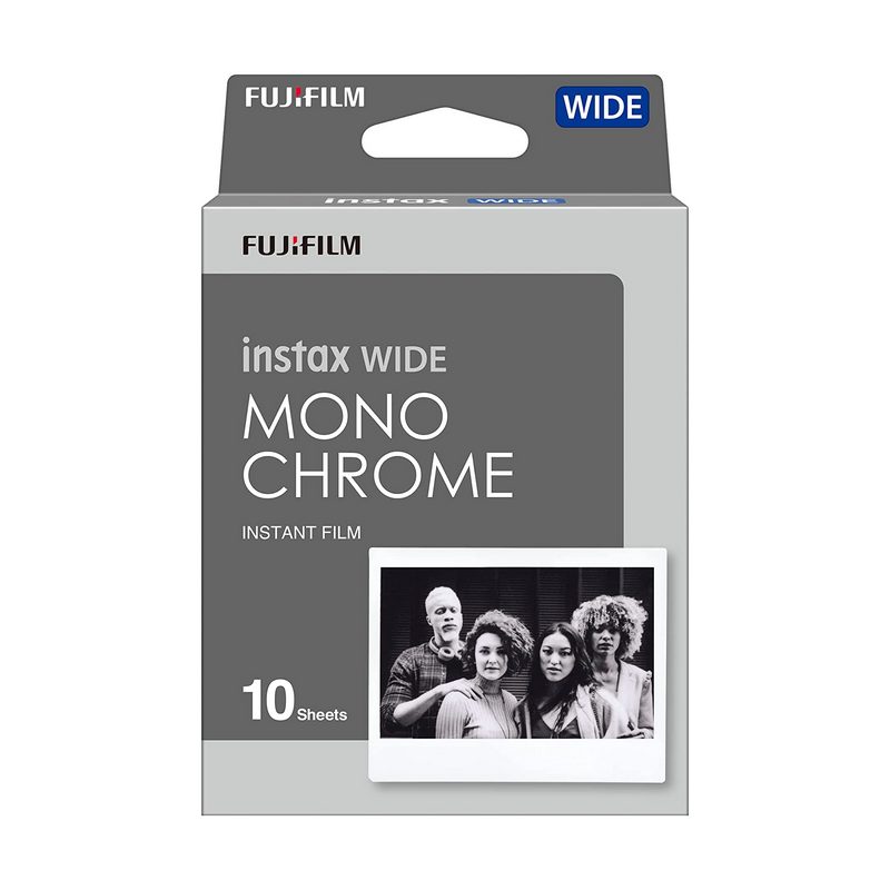 FujiFilm Instax WIDE film 1x 10 snimaka MONOCHROME