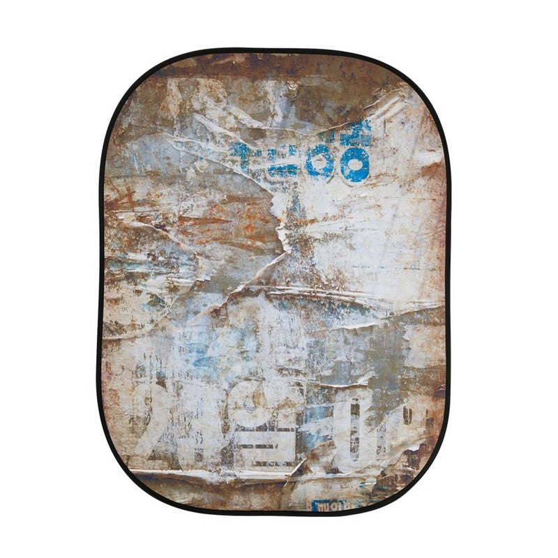 Lastolite Urban Distressed Paper/Graffiti  1,5x2,1m - pozadina na okviru