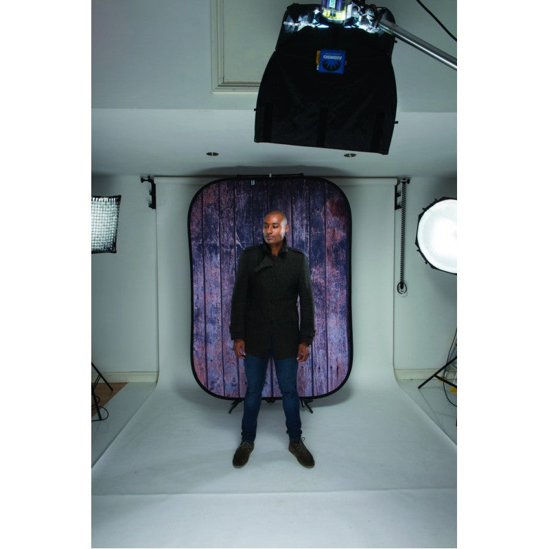 Lastolite Urban Derelict Wall/ Wooden Fence 1,5x2,1m - pozadina na okviru