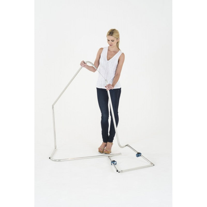 Lastolite PANORAMIC LIMESTONE 4m x 2,3m - siva pozadina sa okvirom