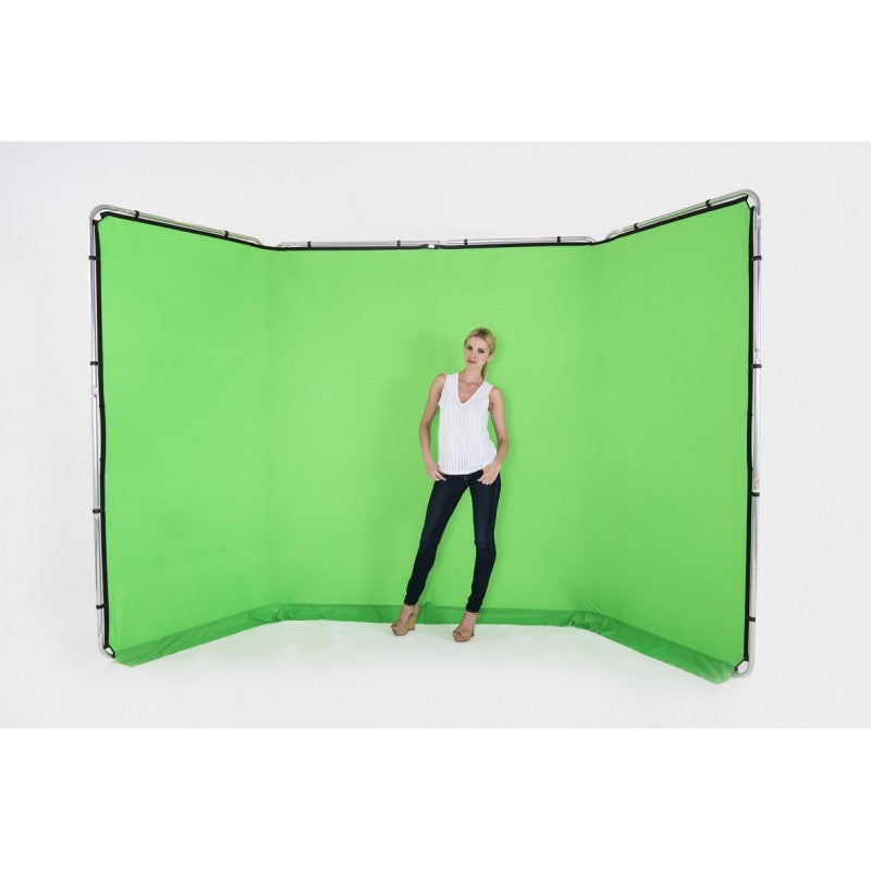 Lastolite PANORAMIC CHROMAKEY GREEN 4m x 2,3m - chromakey ZELENA pozadina (BEZ OKVIRA)