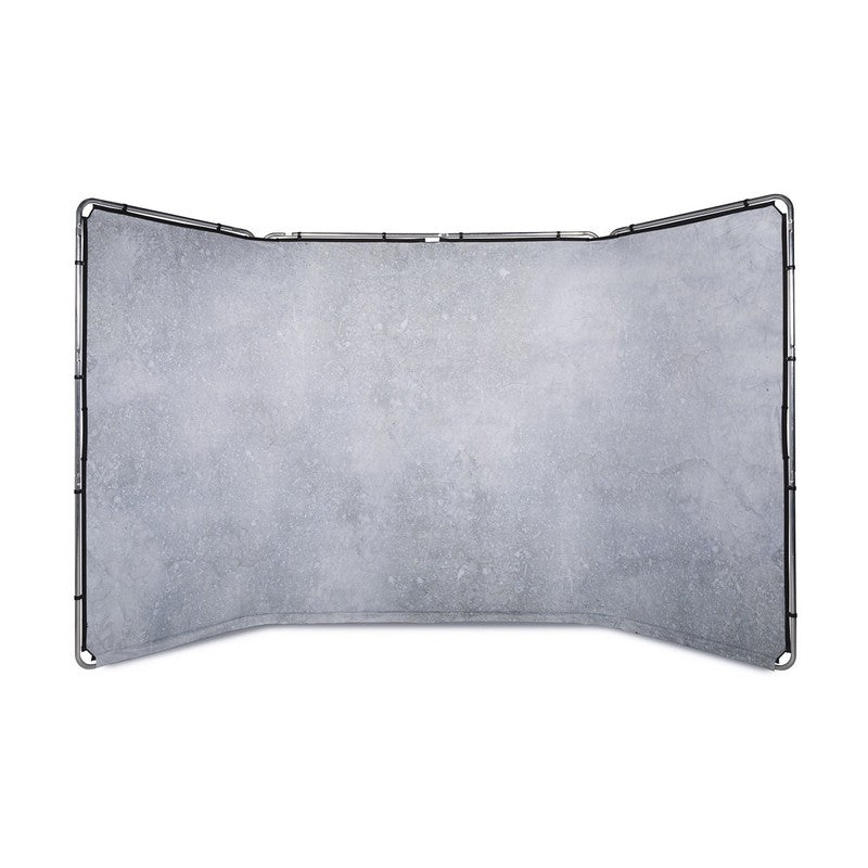 Lastolite PANORAMIC LIMESTONE 4m x 2,3m - siva pozadina sa okvirom