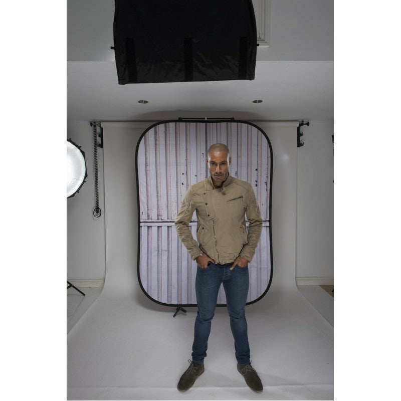 Lastolite Urban Tarnished Metal/Container 1,5x2,1m - pozadina na okviru