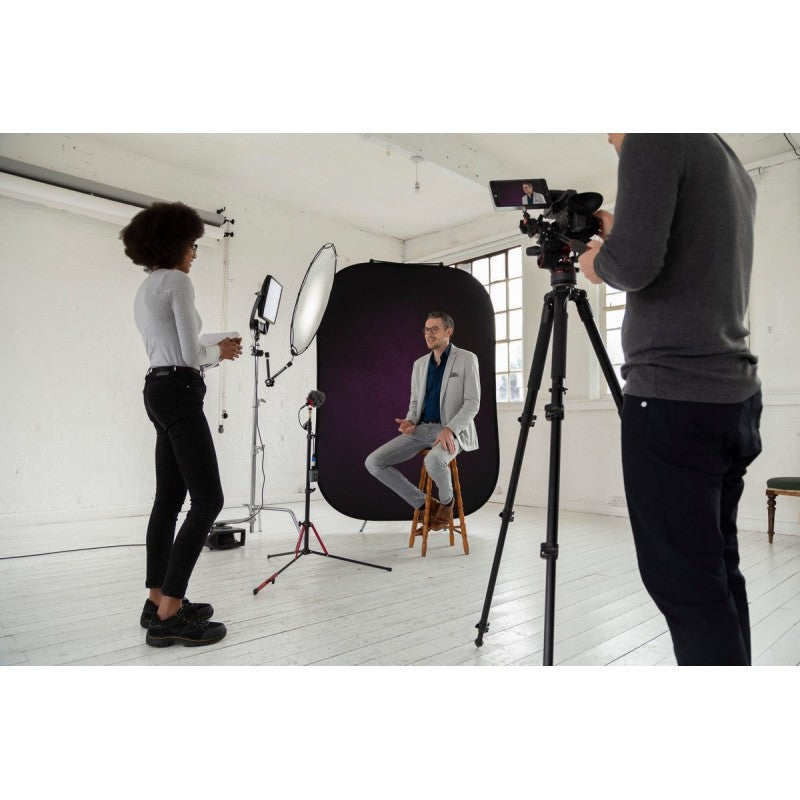 Manfrotto Vintage Aubergine/Crimson 1,5x2,1m - pozadina na okviru