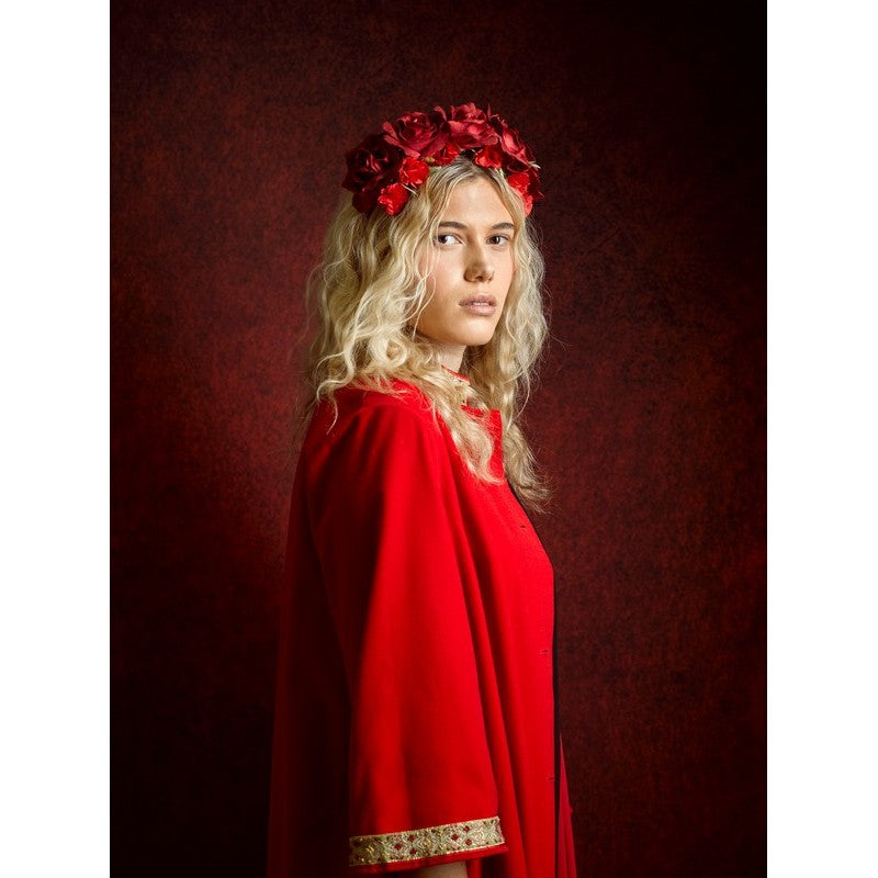 Manfrotto Vintage Aubergine/Crimson 1,5x2,1m - pozadina na okviru