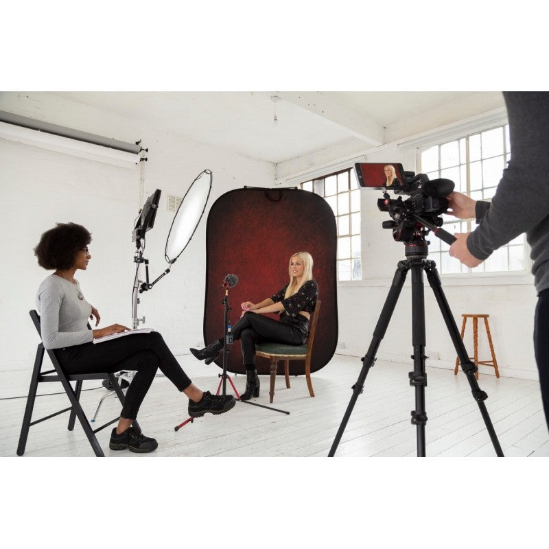 Manfrotto Vintage Aubergine/Crimson 1,5x2,1m - pozadina na okviru