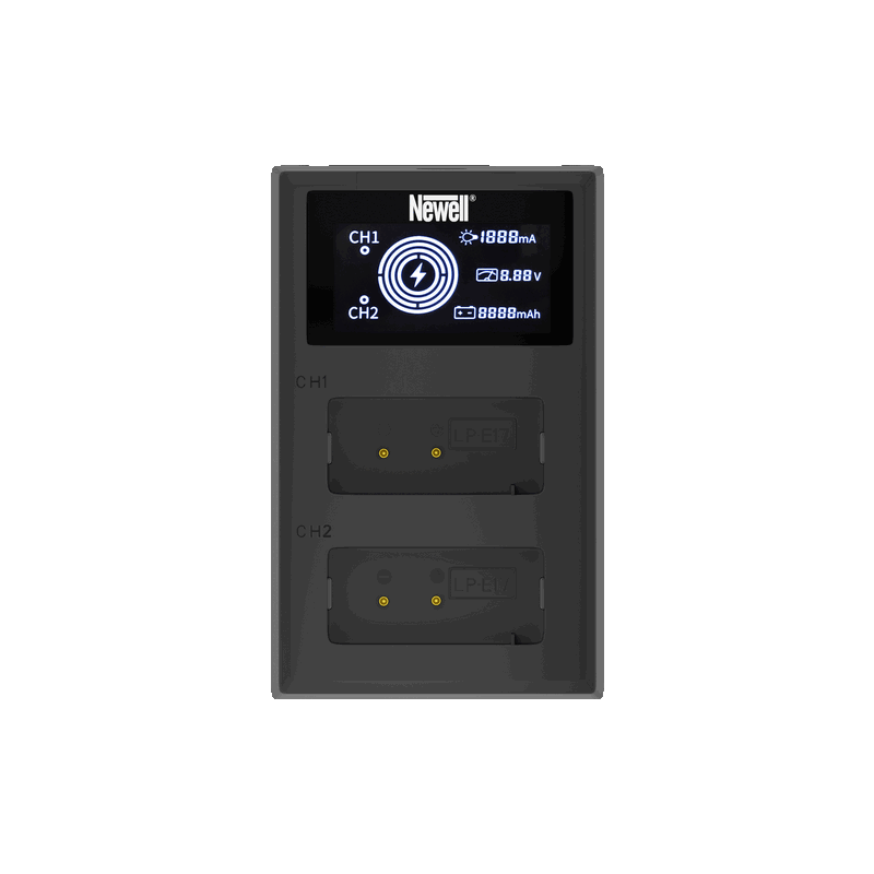 Newell Punjač Dual FDL-USB-C za Canon LP-E12