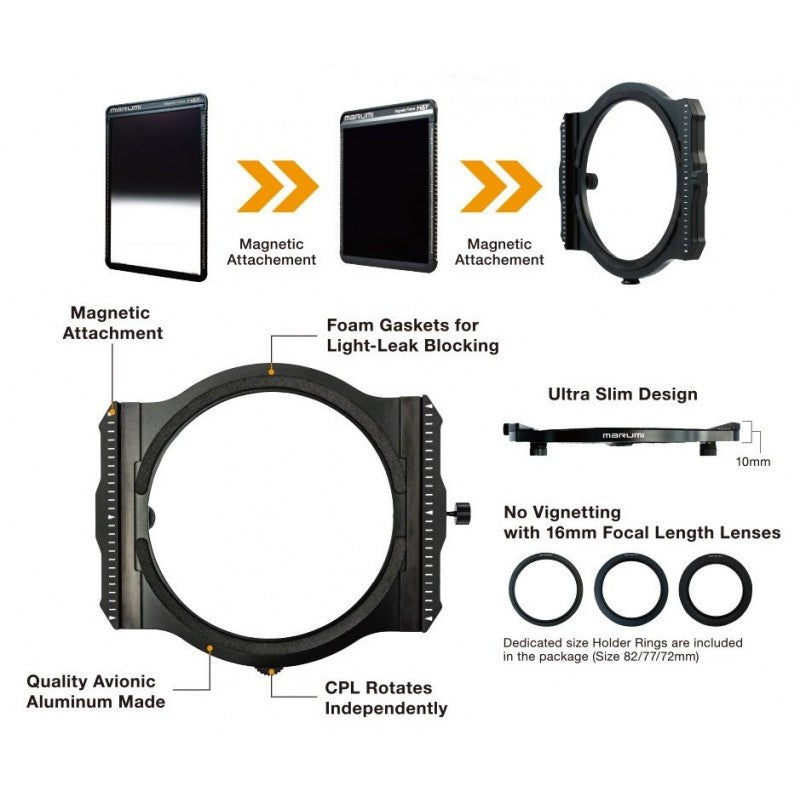 Marumi Magnetic filter holder 100mm / nosač 100mm magnetnih filtera