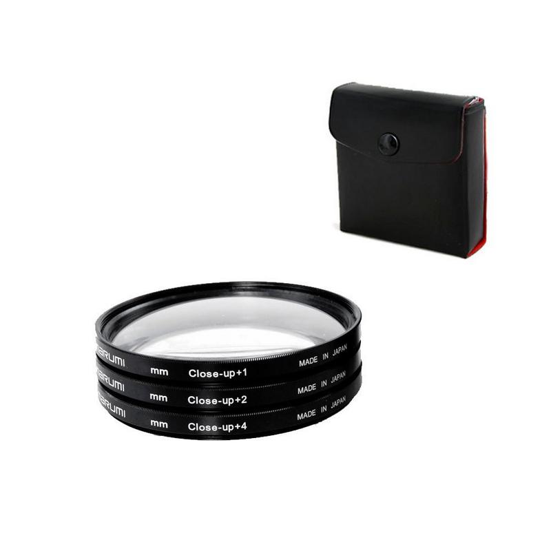 MARUMI Macro Close up lens set MC (+1 +2 +4)  55mm