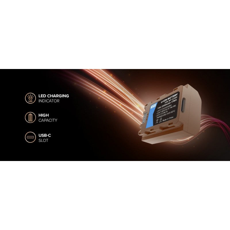 Newell baterija za Canon USB-C LP-E6NH 7,2V 2300mAh