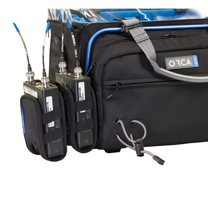 Orca OR-39 DOUBLE wireless receiver pouches