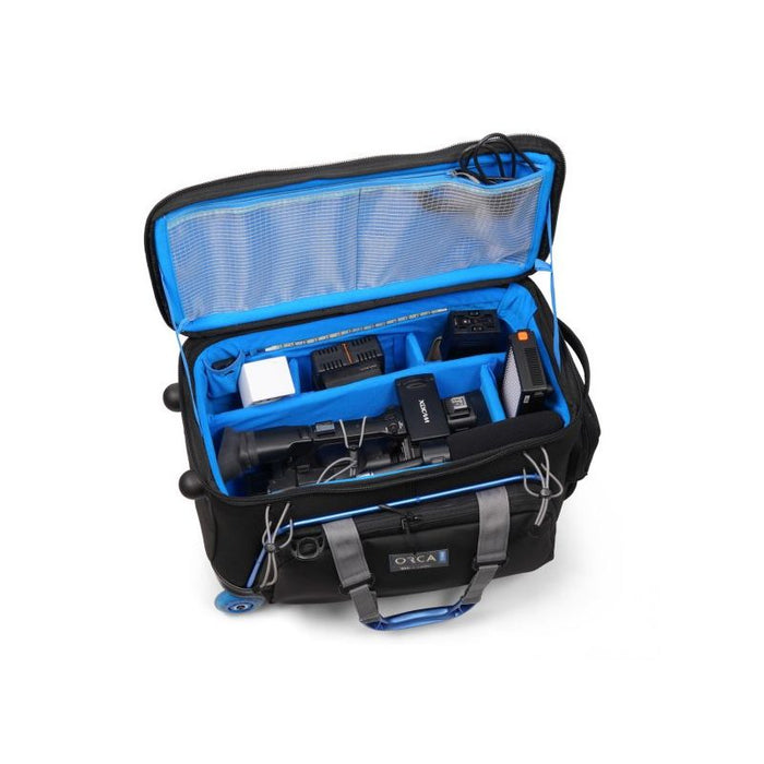 Orca OR-10 Camera Trolley Bag with large external pockets, video torba