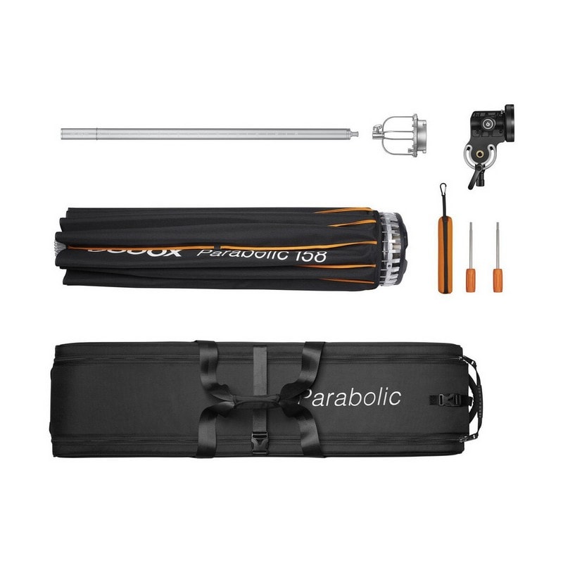 Godox Reflektor Parabolic P158 zoom box kit - sklopivi parabolični reflektor / SET