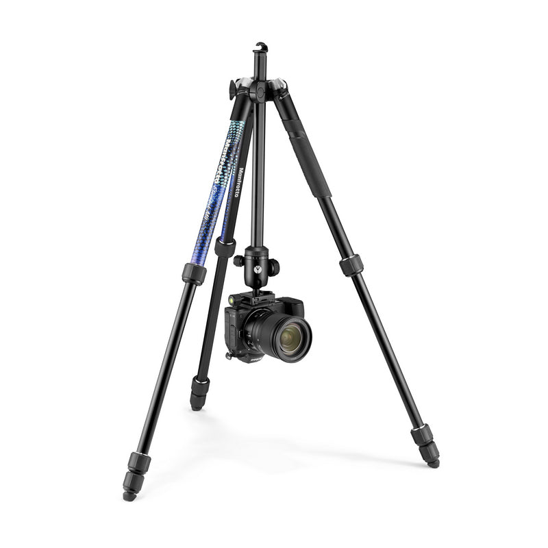 Manfrotto Element MII stativ + kugla glava PLAVI