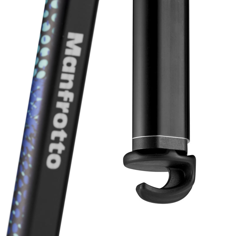 Manfrotto Element MII stativ + kugla glava PLAVI