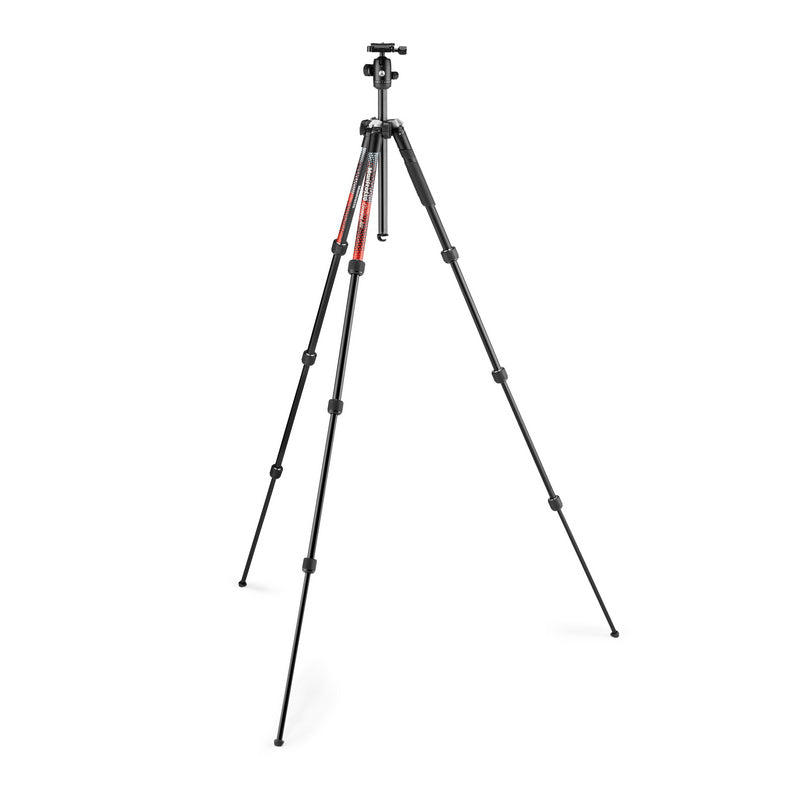 Manfrotto Element MII stativ + kugla glava CRVENI
