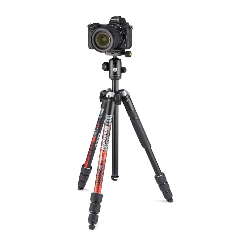 Manfrotto Element MII stativ + kugla glava CRVENI