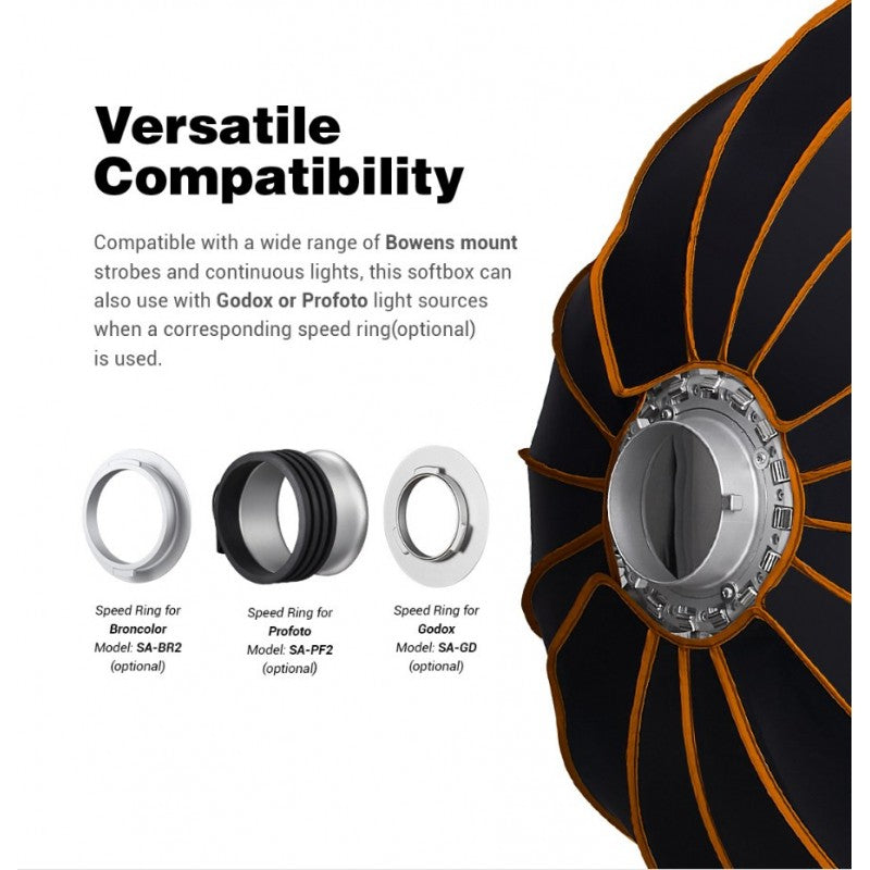 Godox Softbox QR-P90 Parabolic  90cm (sklopivi)
