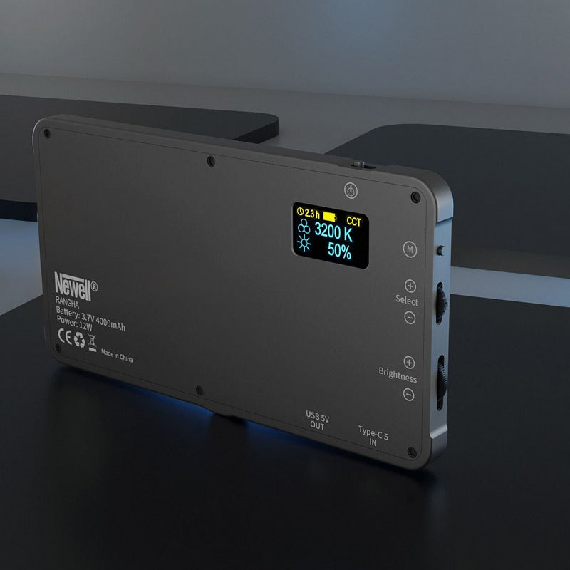 Newell LED light Rangha RGB-W SET (+difuzor + stativ)