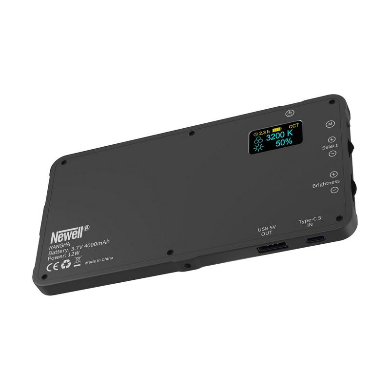 Newell LED light Rangha RGB-W SET (+difuzor + stativ)