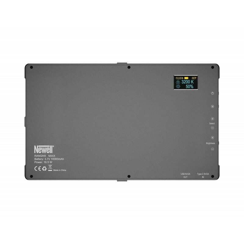 Newell LED panel RGB-W Rangha MAX 18,5W / on camera LED video light