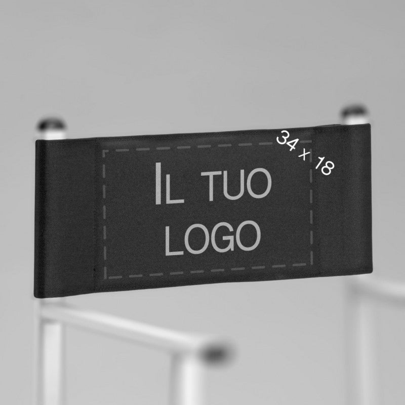 AMABILIA CHAIR 75 ALU - Redateljski/Make up stolac (srebrni)