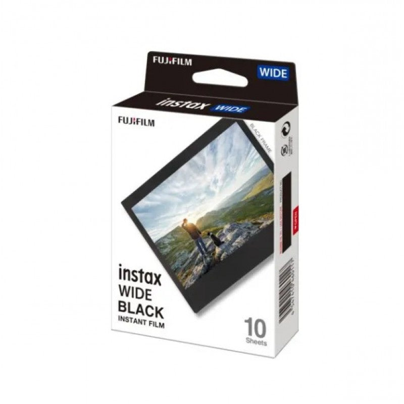 FujiFilm Instax WIDE film 1x 10 snimaka - CRNI OKVIR