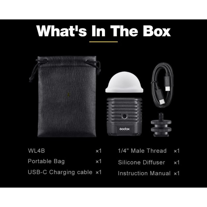 Godox LED WL4B Vodootporna rasvjeta