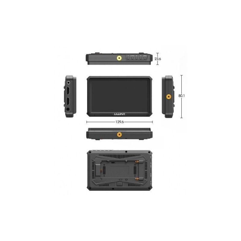 Lilliput A5 Monitor - 5 4K HDMI Field Monitor