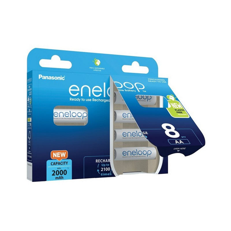 Panasonic ENELOOP baterije (2000mAh) AA/8 kom