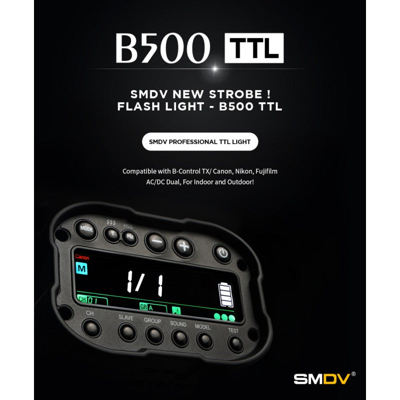 SMDV B-500 Baterijsko TTL fleš rasvjetno tijelo