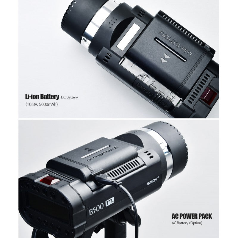 SMDV B-500 Baterijsko TTL fleš rasvjetno tijelo