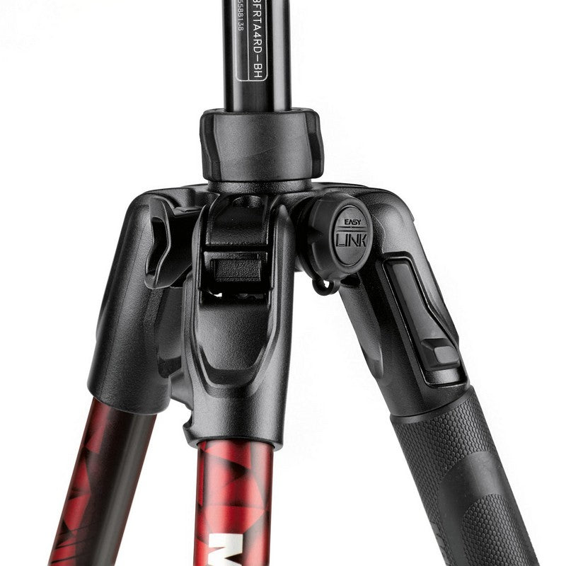 Manfrotto BeFree ADVANCED Twist grip aluminijski stativ sa kugla glavom (Crveni)