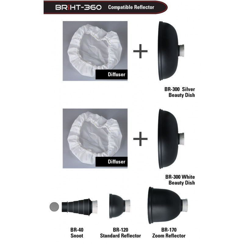 SMDV BRiHT-360 Baterijsko TTL fleš rasvjetno tijelo