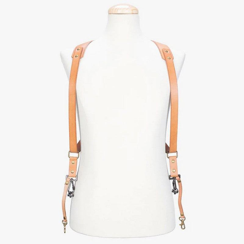 BRONKEY Berlin #703, SV.SMEĐI DUPLI kožni remen za fotoaparat (Small)