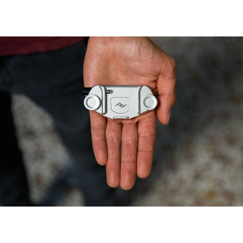 Peak Design Capture CLIP V3 / samo kopča / Srebrna