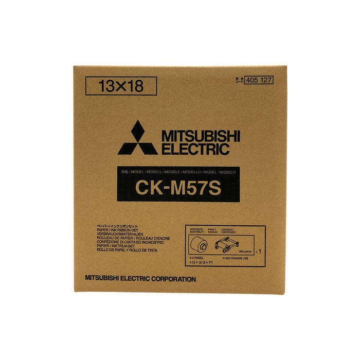 Mitsubishi CK-M57S / set - papir i toner traka za 9x13cm, 13x18cm