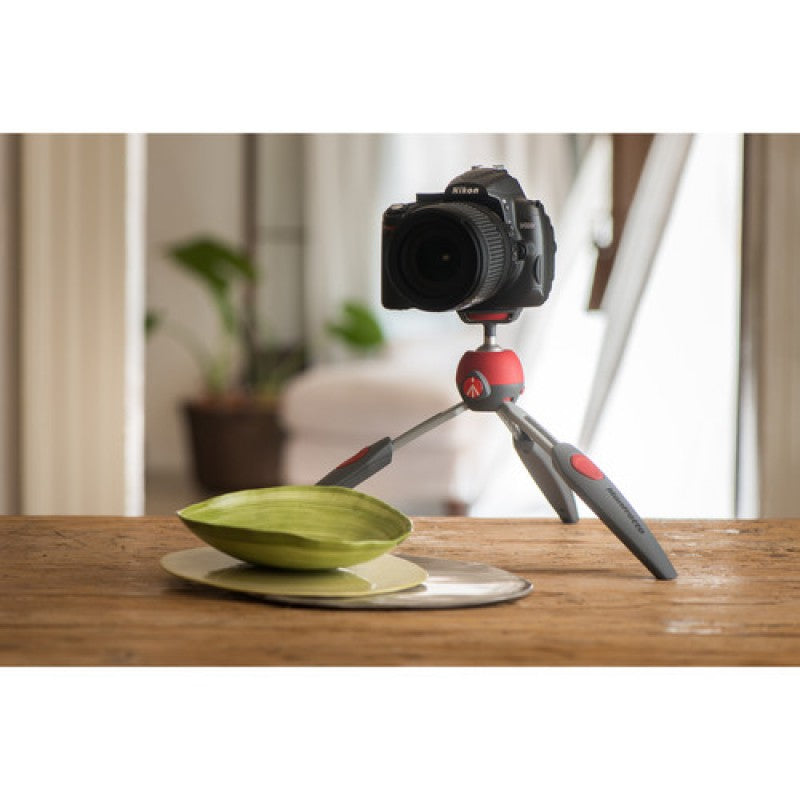 Manfrotto PIXI EVO - mini stativ (crveni)
