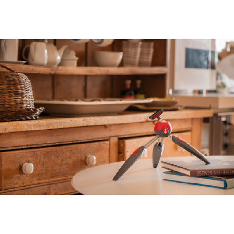 Manfrotto PIXI EVO - mini stativ (bijeli)