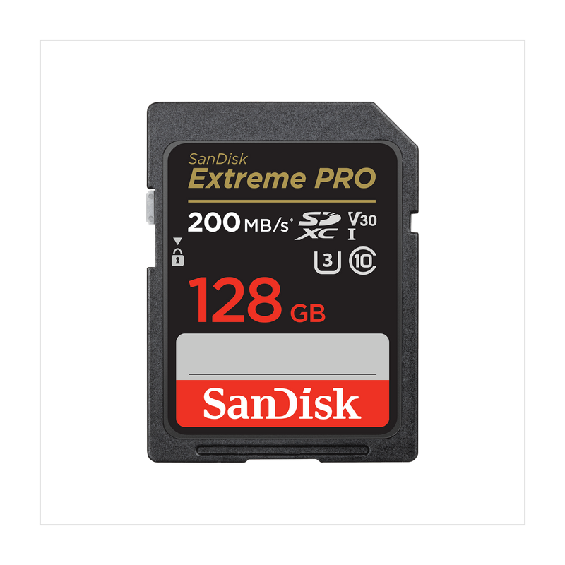 Sandisk memorijska kartica Extreme Pro SDXC 128GB – 200MB/s V30 UHS-I U3