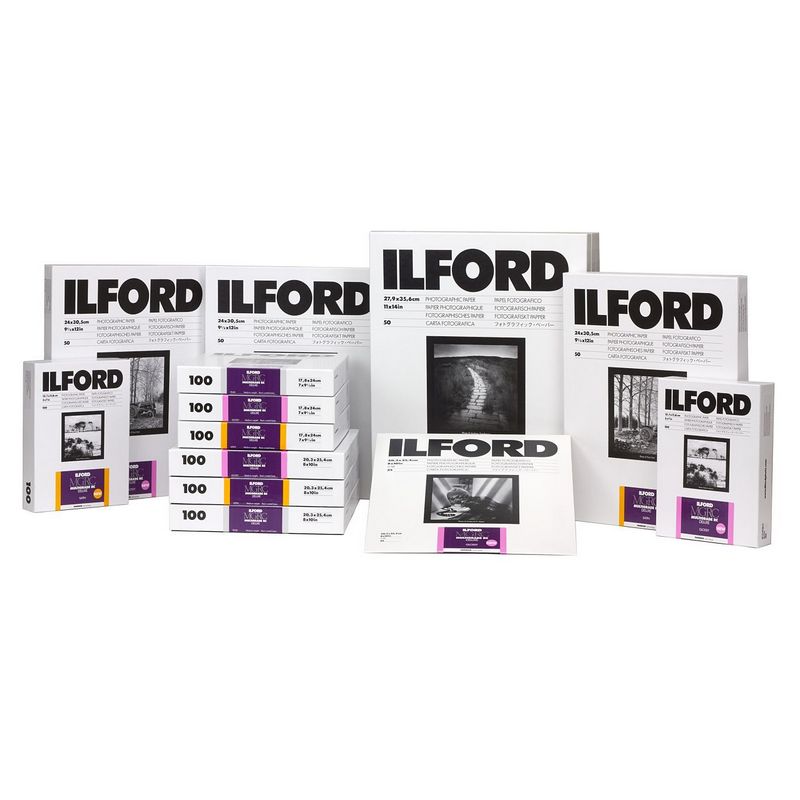 Ilford Fotopapir Multigrade RC Deluxe 25M 17,8x24/25 (satin)