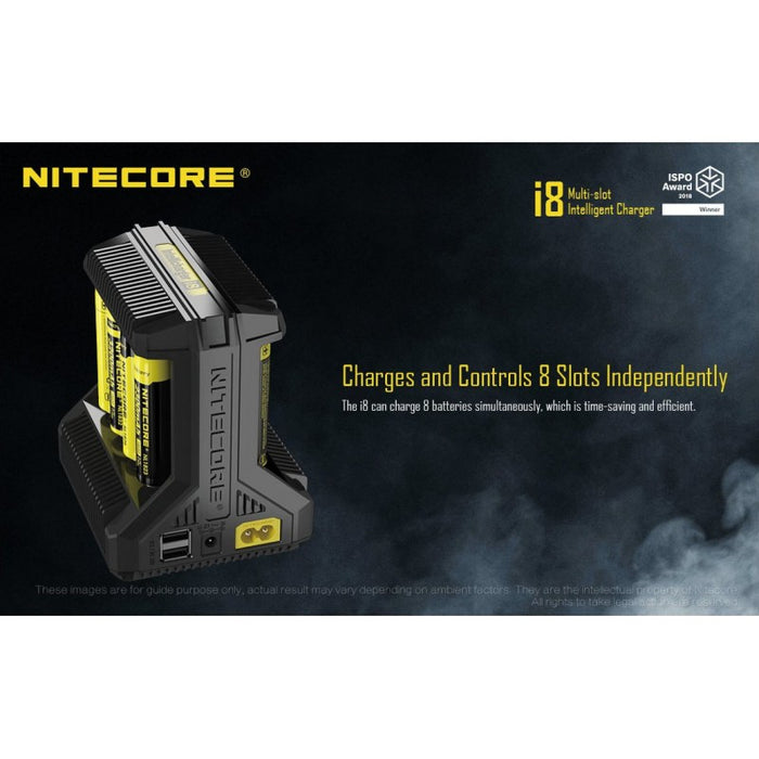 Nitecore Punjač baterija i8 / intiligentni / za 8 baterija